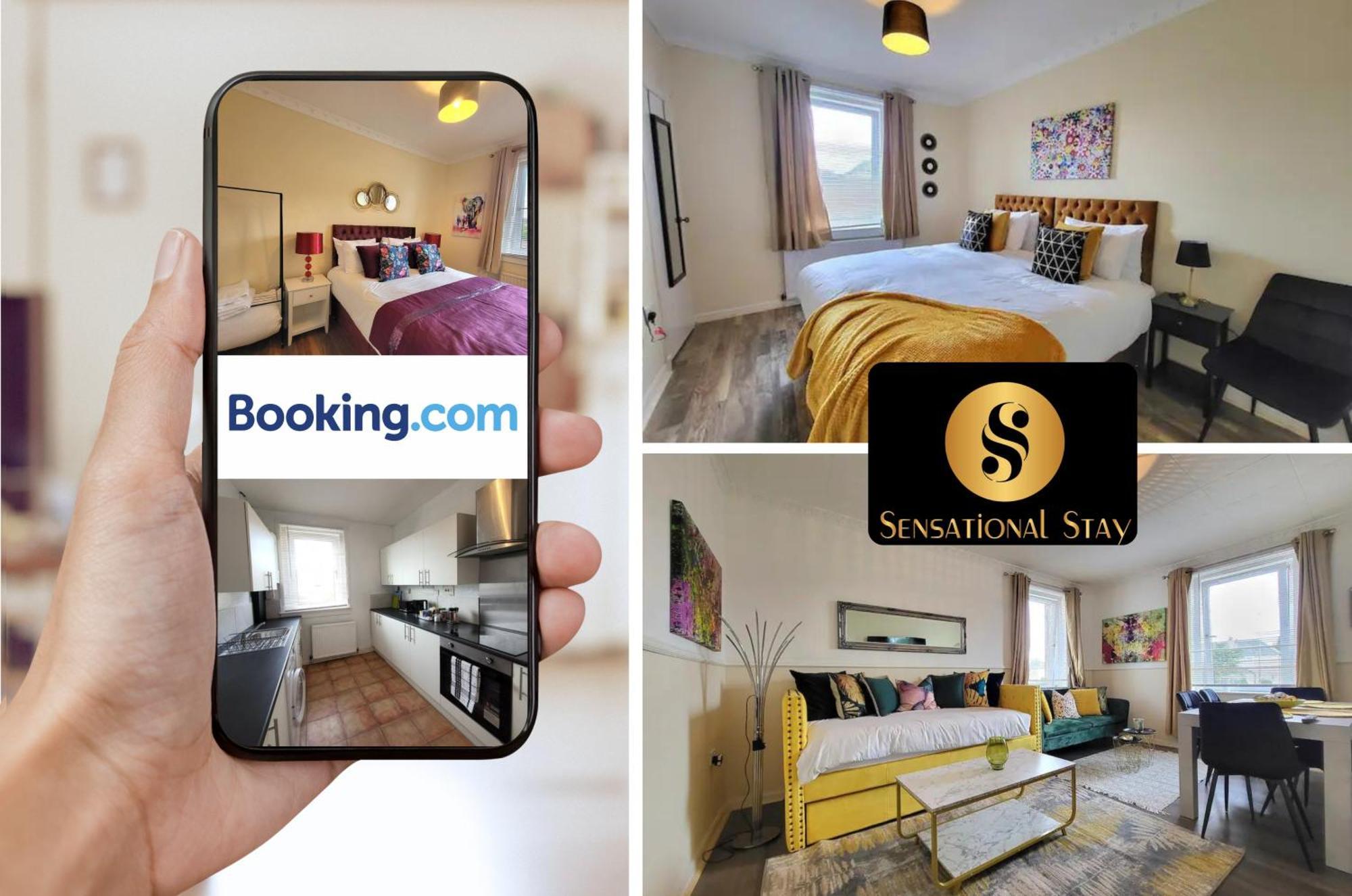 4 Bedrooms Apartment By Sensational Stay Short Lets & Serviced Accommodation Edimburgo Exterior foto